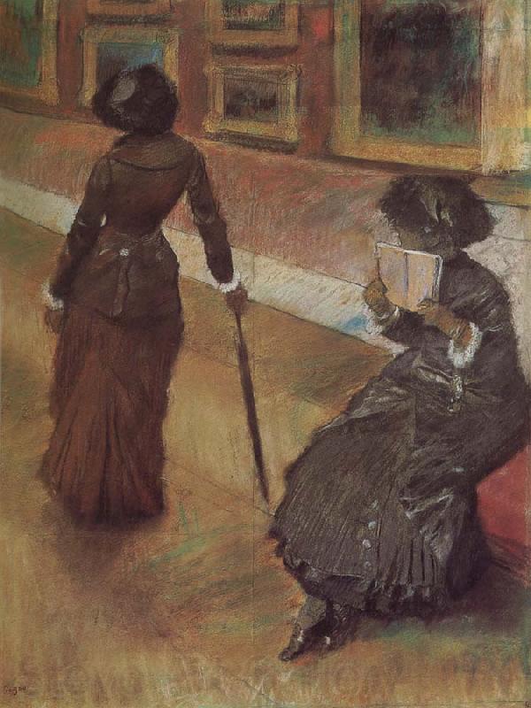 Edgar Degas Mis Cessate in Louvre Germany oil painting art